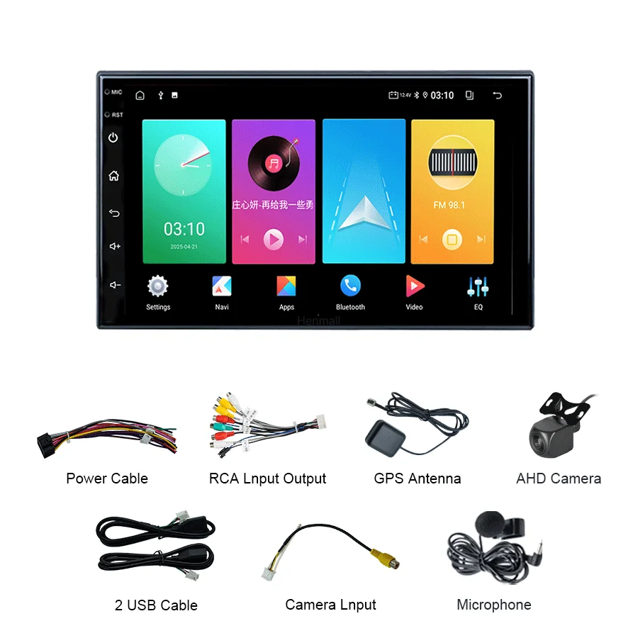 TS18A 9 Inch 8 Core Android Car Stereo - Supports CarPlay, Android TS18A 9 Inch 8 Core Android Car Stereo - Supports CarPlay, Android